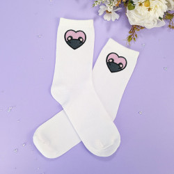 Chaussettes brodées personnalisables - HAMSTER - Taille unique (39/41) 🐹🍎