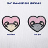 Chaussettes brodées personnalisables - HAMSTER - Taille unique (39/41) 🐹🍎