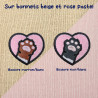 Bonnet à revers brodé personnalisable – CAT 🐱🧶