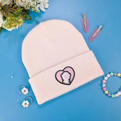 Bonnet à revers brodé personnalisable – CAT 🐱🧶