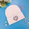 Bonnet à revers brodé personnalisable – CAT 🐱🧶