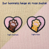 Bonnet à revers brodé personnalisable – CAT 🐱🧶