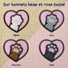 Bonnet à revers brodé personnalisable – CAT 🐱🧶