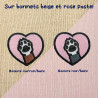Bonnet à revers brodé personnalisable – DOG 🐶🦴