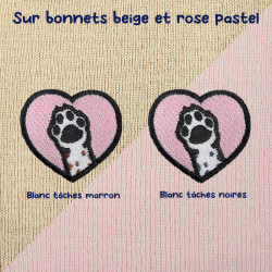 Bonnet à revers brodé personnalisable – DOG 🐶🦴