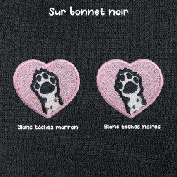 Bonnet à revers brodé personnalisable – DOG 🐶🦴
