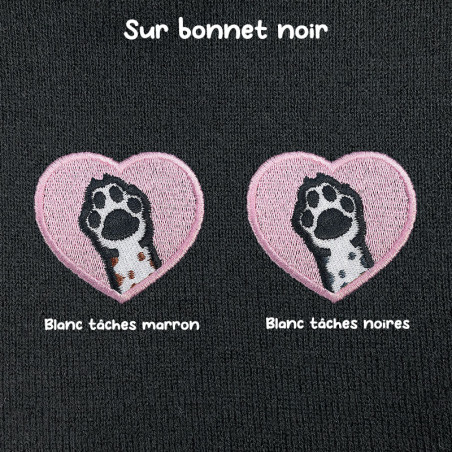 Bonnet à revers brodé personnalisable – DOG 🐶🦴