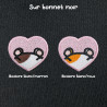 Bonnet à revers brodé personnalisable – HAMSTER 🐹🍎
