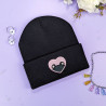 Bonnet à revers brodé personnalisable – HAMSTER 🐹🍎