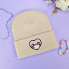 Bonnet à revers brodé personnalisable – HAMSTER 🐹🍎