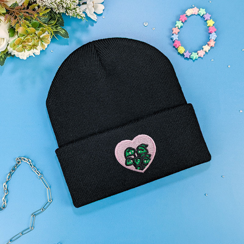 Bonnet à revers brodé personnalisable – PLANT 🪴☀️ Bonnet à revers brodé personnalisable – PLANT 🪴☀️