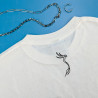 T-shirt brodé oversize personnalisable - BIRD DAD - unisexe 🐦💗