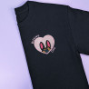 T-shirt brodé oversize personnalisable - BUNNY DAD - unisexe 🐰🥕