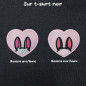 T-shirt brodé oversize personnalisable - BUNNY - unisexe 🐰🥕 T-shirt brodé oversize personnalisable - BUNNY - unisexe 🐰🥕