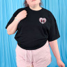 T-shirt brodé oversize personnalisable - BUNNY - unisexe 🐰🥕