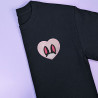 T-shirt brodé oversize personnalisable - BUNNY - unisexe 🐰🥕