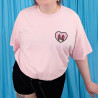 T-shirt brodé oversize personnalisable - BUNNY - unisexe 🐰🥕