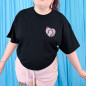 T-shirt brodé oversize personnalisable - CAT MOM - unisexe 🐱🧶 T-shirt brodé oversize personnalisable - CAT MOM - unisexe 🐱🧶