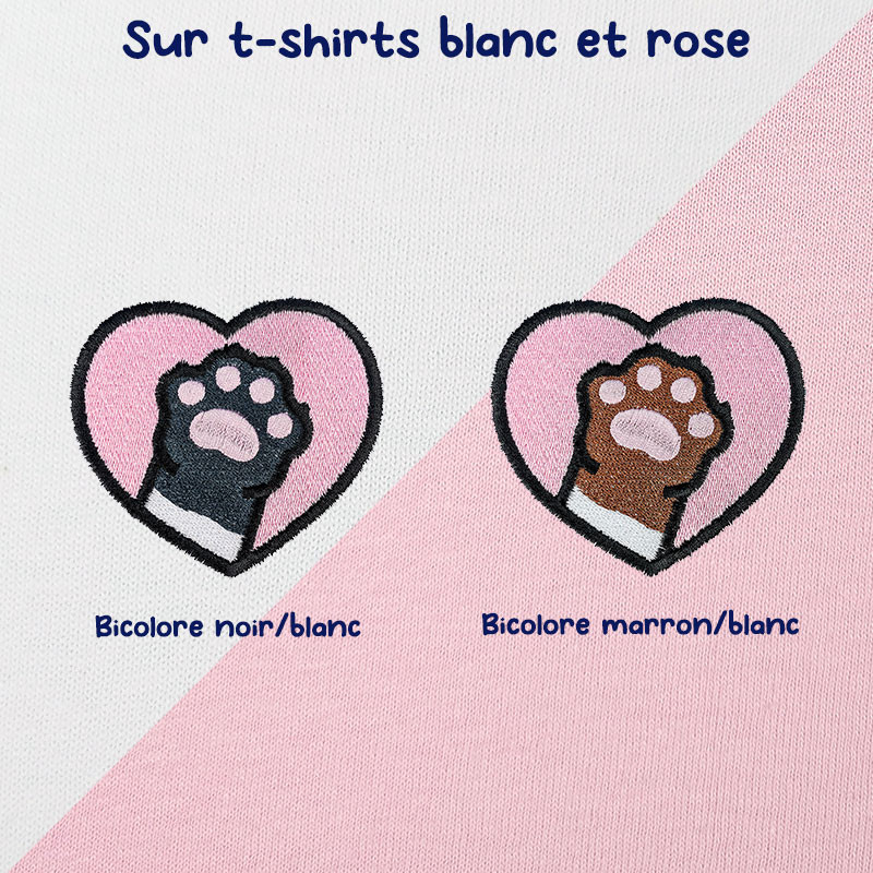 T-shirt brodé oversize personnalisable - CAT - unisexe 🐱🧶
