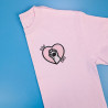 T-shirt brodé oversize personnalisable - DOG DAD - unisexe 🐶🦴