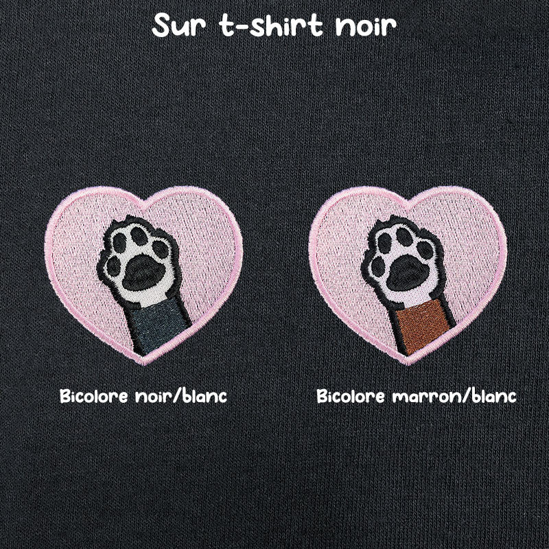 T-shirt brodé oversize personnalisable - DOG - unisexe 🐶🦴