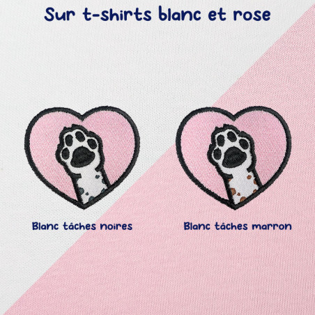 T-shirt brodé oversize personnalisable - DOG - unisexe 🐶🦴