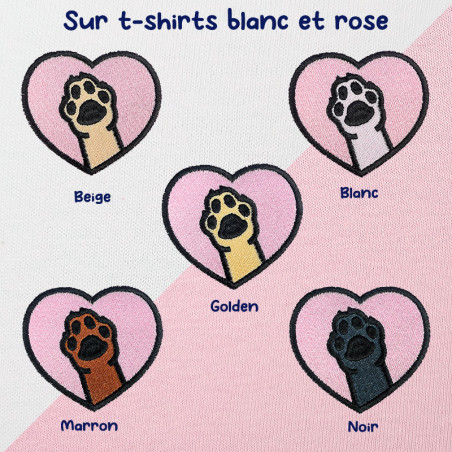 T-shirt brodé oversize personnalisable - DOG - unisexe 🐶🦴