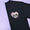 T-shirt brodé oversize personnalisable - HAMSTER DAD - unisexe 🐹🍎