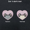 T-shirt brodé oversize personnalisable - HAMSTER - unisexe 🐹🍎