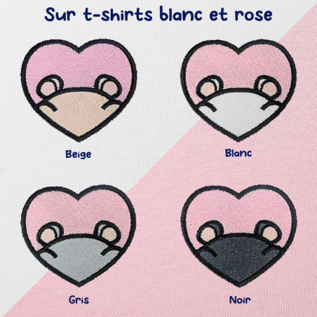 T-shirt brodé oversize personnalisable - HAMSTER - unisexe 🐹🍎