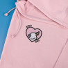 Hoodie brodé personnalisable - BIRD DAD - à capuche unisexe 🐦💗
