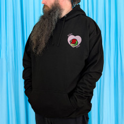 Hoodie brodé personnalisable - BIRD DAD - à capuche unisexe 🐦💗