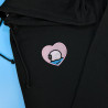 Hoodie brodé personnalisable - BIRD - à capuche unisexe 🐦💗