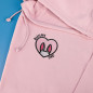 Hoodie brodé personnalisable - BUNNY DAD - à capuche unisexe 🐰🥕 Hoodie brodé personnalisable - BUNNY DAD - à capuche unisexe 🐰🥕