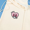 Hoodie brodé personnalisable - BUNNY DAD - à capuche unisexe 🐰🥕