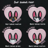 Hoodie brodé personnalisable - BUNNY DAD - à capuche unisexe 🐰🥕