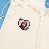 Hoodie brodé personnalisable - CAT MOM - à capuche unisexe 🐱🧶