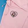 Hoodie brodé personnalisable - CAT - à capuche unisexe 🐱🧶