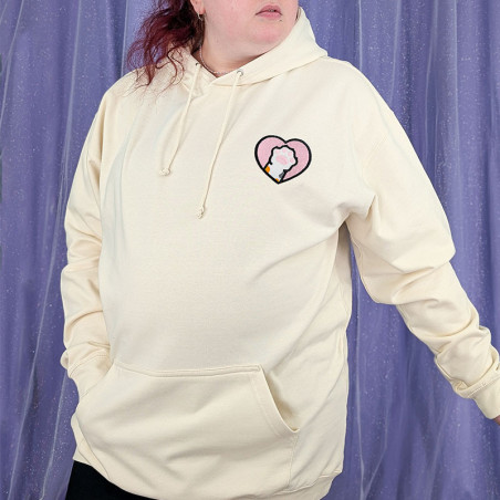 Hoodie brodé personnalisable - CAT - à capuche unisexe 🐱🧶