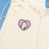 Hoodie brodé personnalisable - CAT - à capuche unisexe 🐱🧶