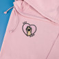Hoodie brodé personnalisable - DOG MOM - à capuche unisexe 🐶🦴