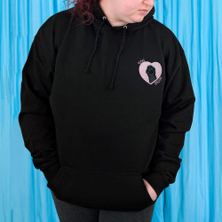 Hoodie brodé personnalisable - DOG MOM - à capuche unisexe 🐶🦴