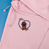 Hoodie brodé personnalisable - DOG DAD - à capuche unisexe 🐶🦴