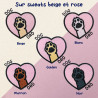 Hoodie brodé personnalisable - DOG DAD - à capuche unisexe 🐶🦴