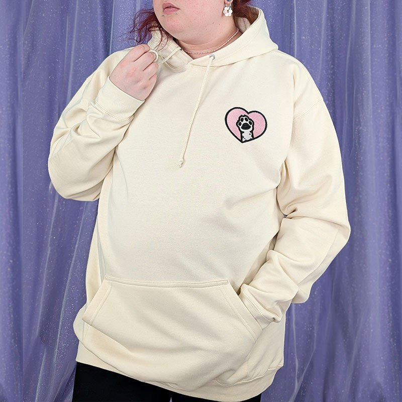 Hoodie brodé personnalisable - DOG - à capuche unisexe 🐶🦴