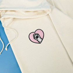 Hoodie brodé personnalisable - DOG - à capuche unisexe 🐶🦴