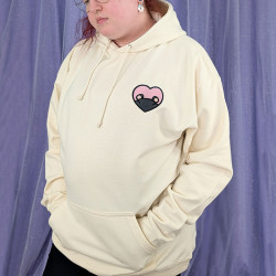 Hoodie brodé personnalisable - HAMSTER - à capuche unisexe 🐹🍎