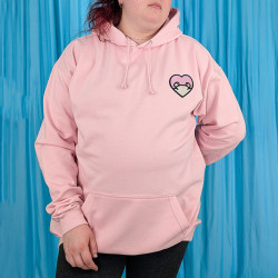 Hoodie brodé personnalisable - HAMSTER - à capuche unisexe 🐹🍎