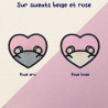 Hoodie brodé personnalisable - HAMSTER - à capuche unisexe 🐹🍎