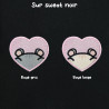 Hoodie brodé personnalisable - HAMSTER - à capuche unisexe 🐹🍎